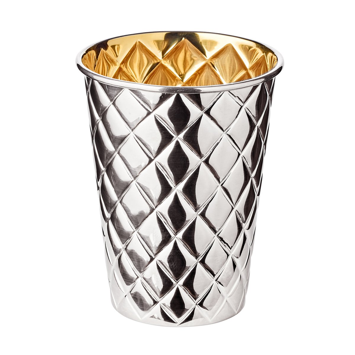 Trinkgbecher Pilar mit Rautenmuster