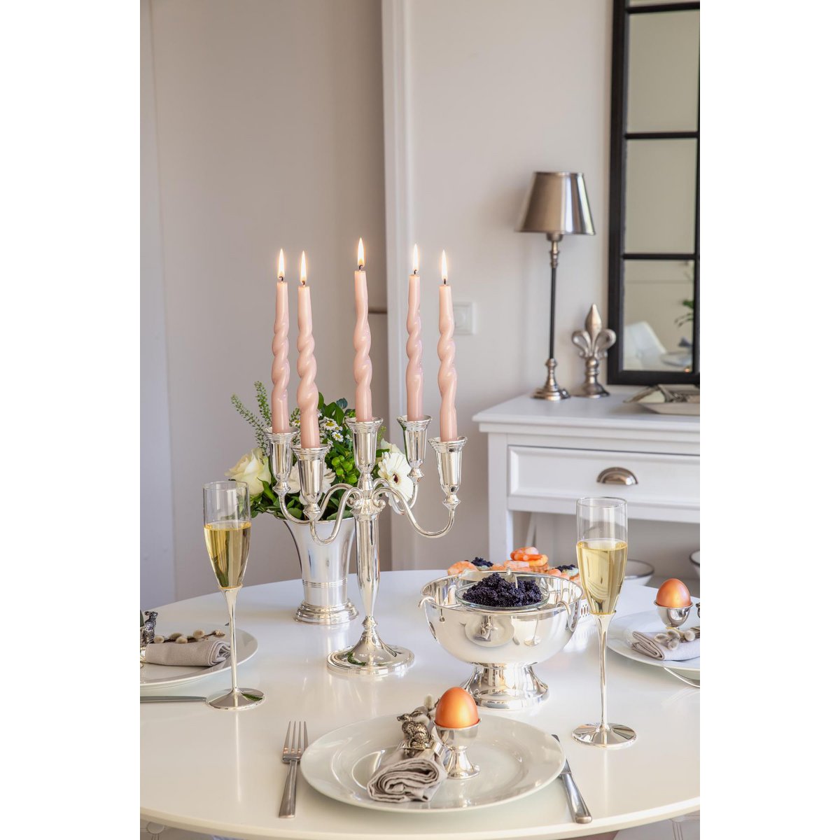 Kerzenständer Venezia 5-flammig