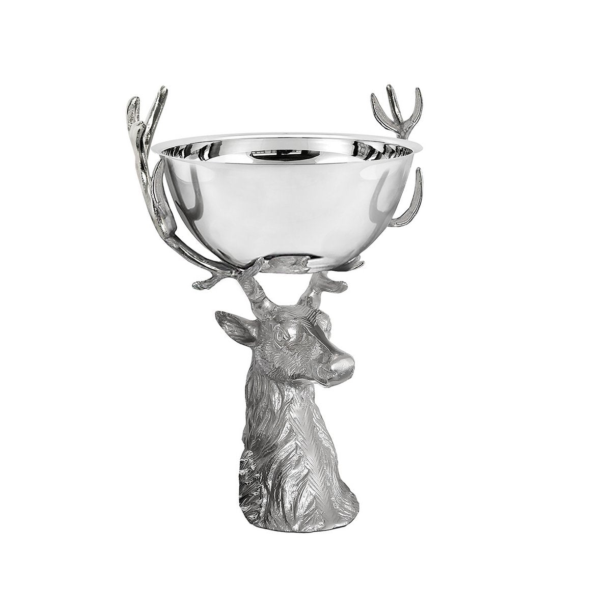 Hirschkopf mit Schale Richard H 45 cm