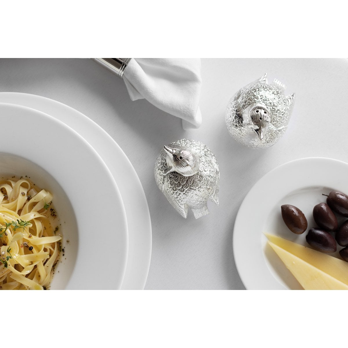 Salz- und Pfefferstreuer Spatzen