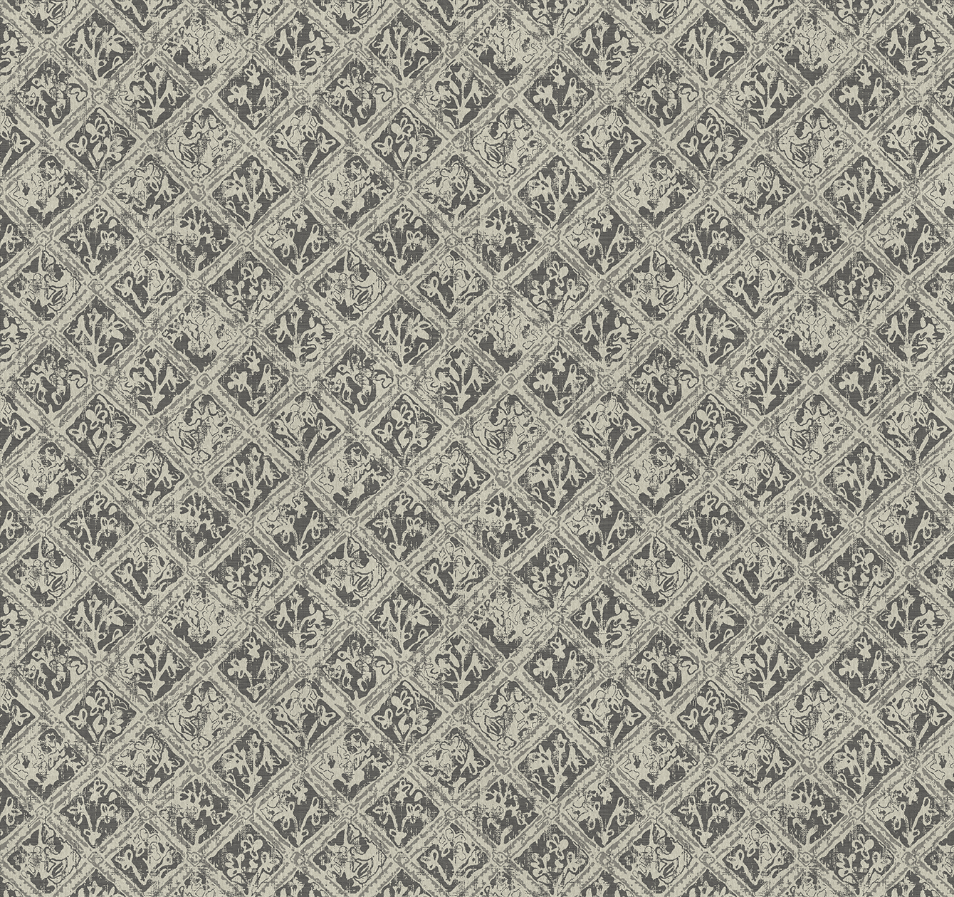 Bettwäsche Aquarell 262, Anthrazit