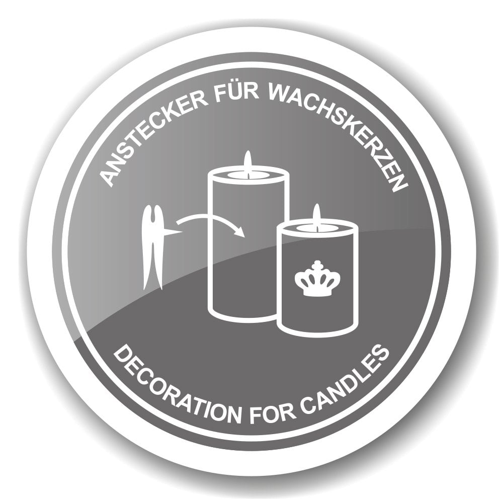 4er-Set Kerzenpin Risa (Höhe 7 cm)