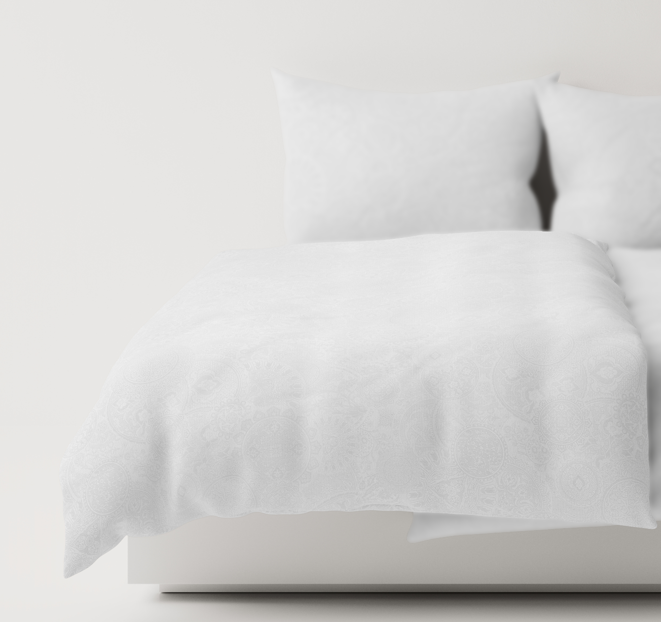 Bettwäsche Intarsio  Weiss