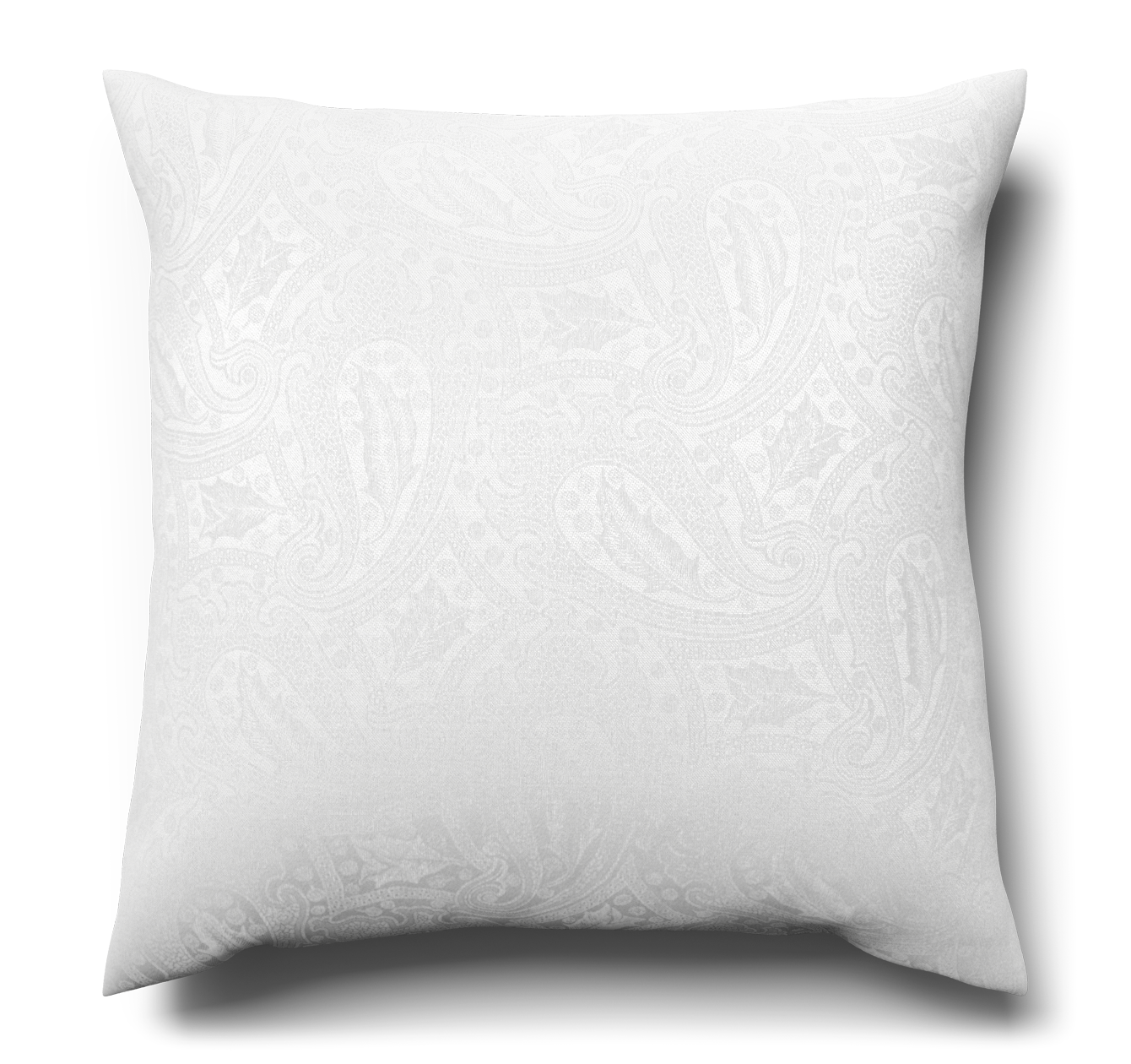 Dekokissen Ilex, weiss
