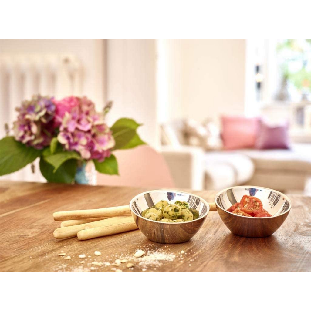 2er Set Schale Asti, Edelstahl