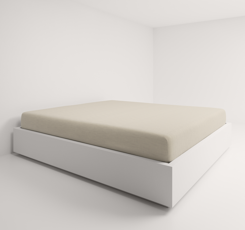 Fixleintuch Leinwand, farbe leinen