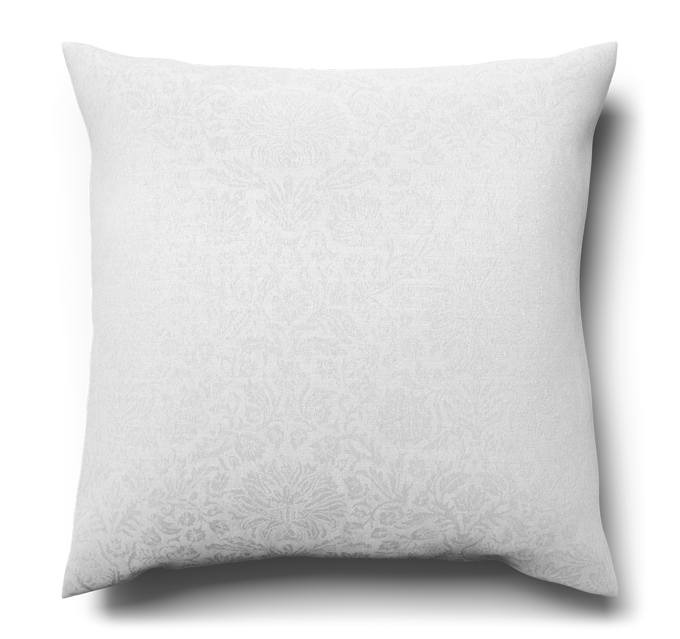 Dekokissen Fleur Royale, Weiss