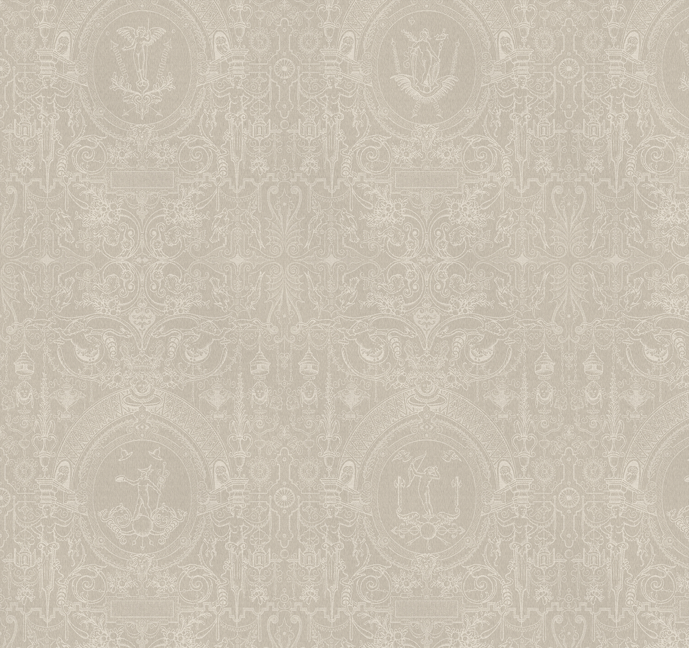 Dekokissen Cartouche, Leinen