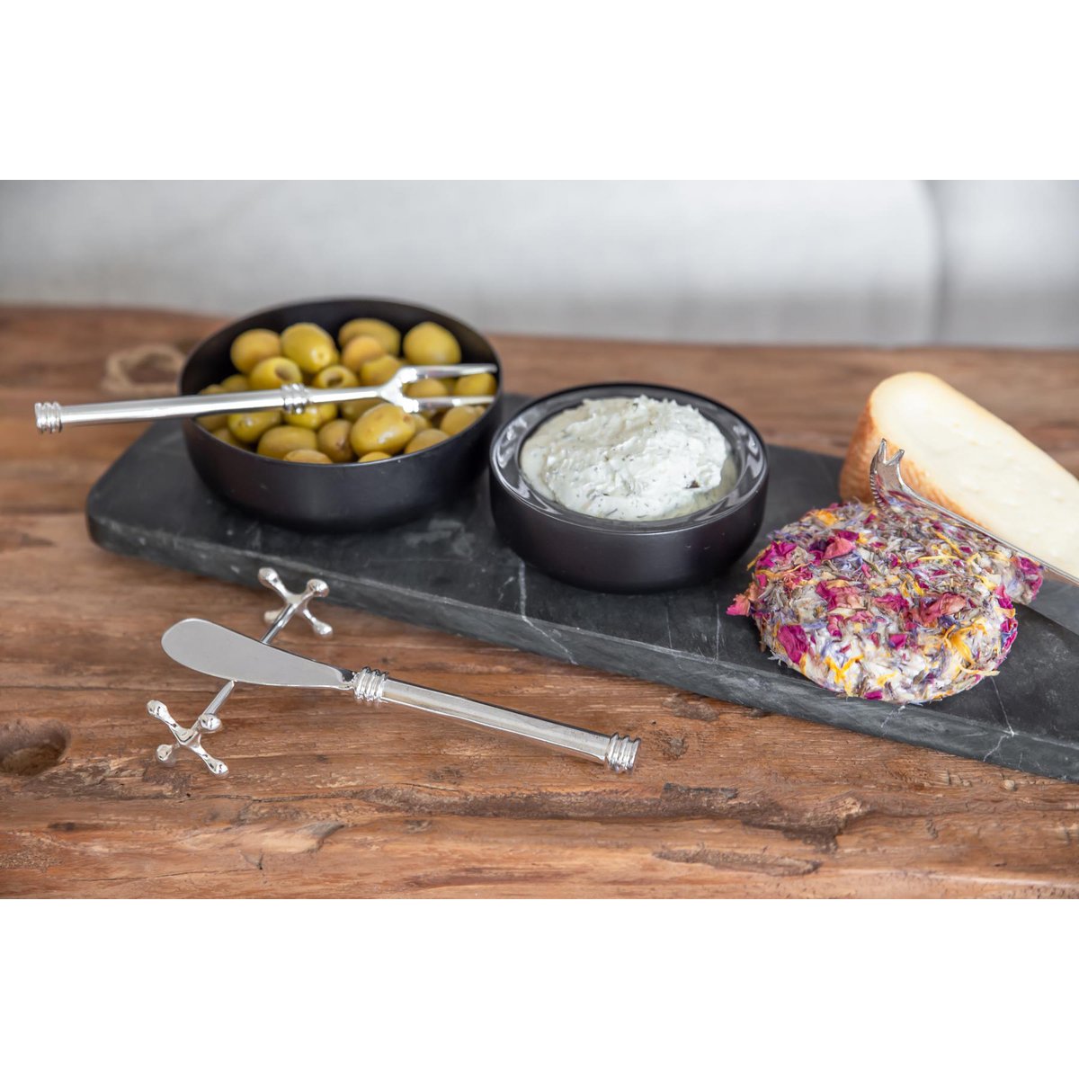 6er Set Messerbank Messerbänkchen Kreuz