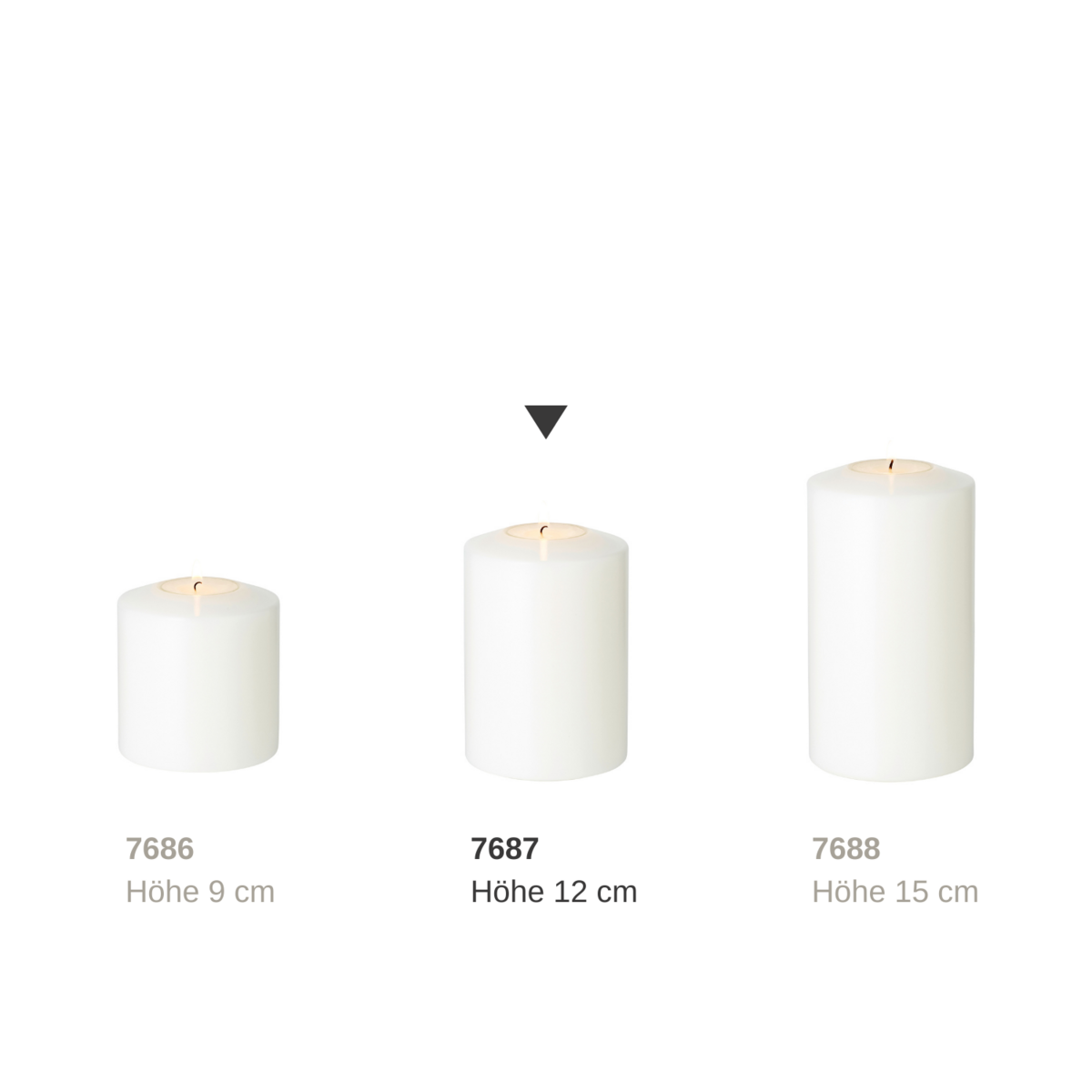 Dauerkerze Cornelius Doppel Pine H.12 cm