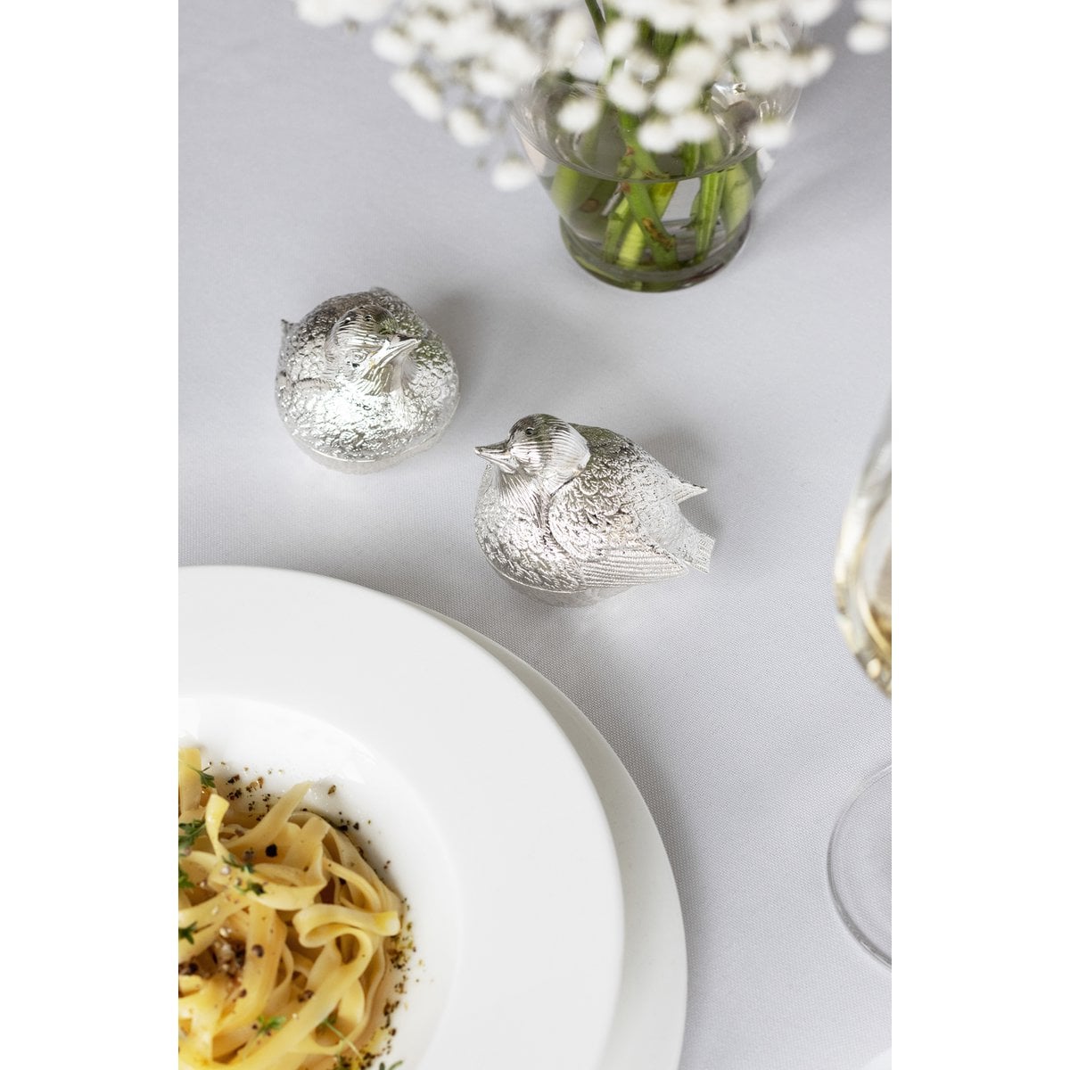 Salz- und Pfefferstreuer Spatzen