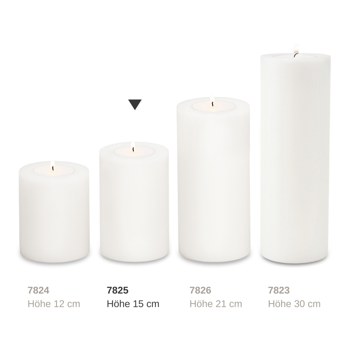 Dauerkerze Cornelius für Maxi-Teelicht