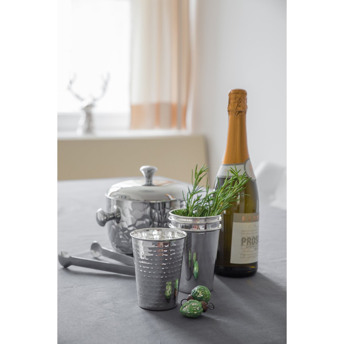 Becher Mido 4er Set, H 10 cm