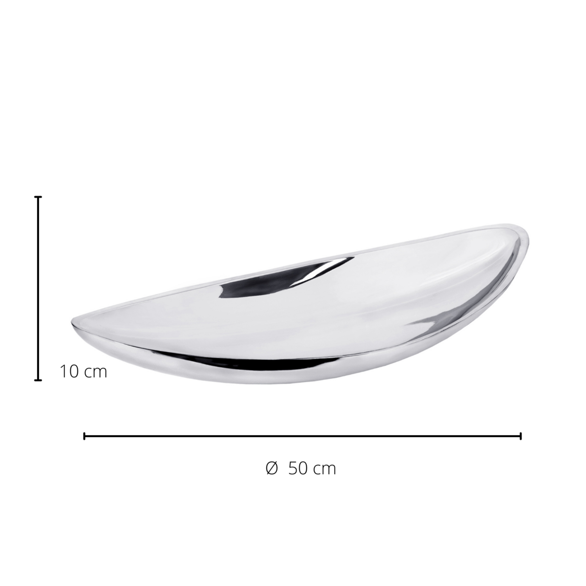 Schale Halifax, L40 cm