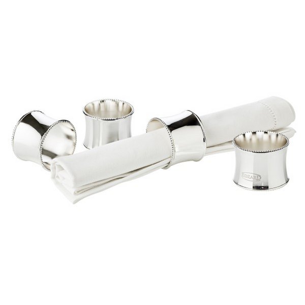 4er Set Serviettenringe Perla