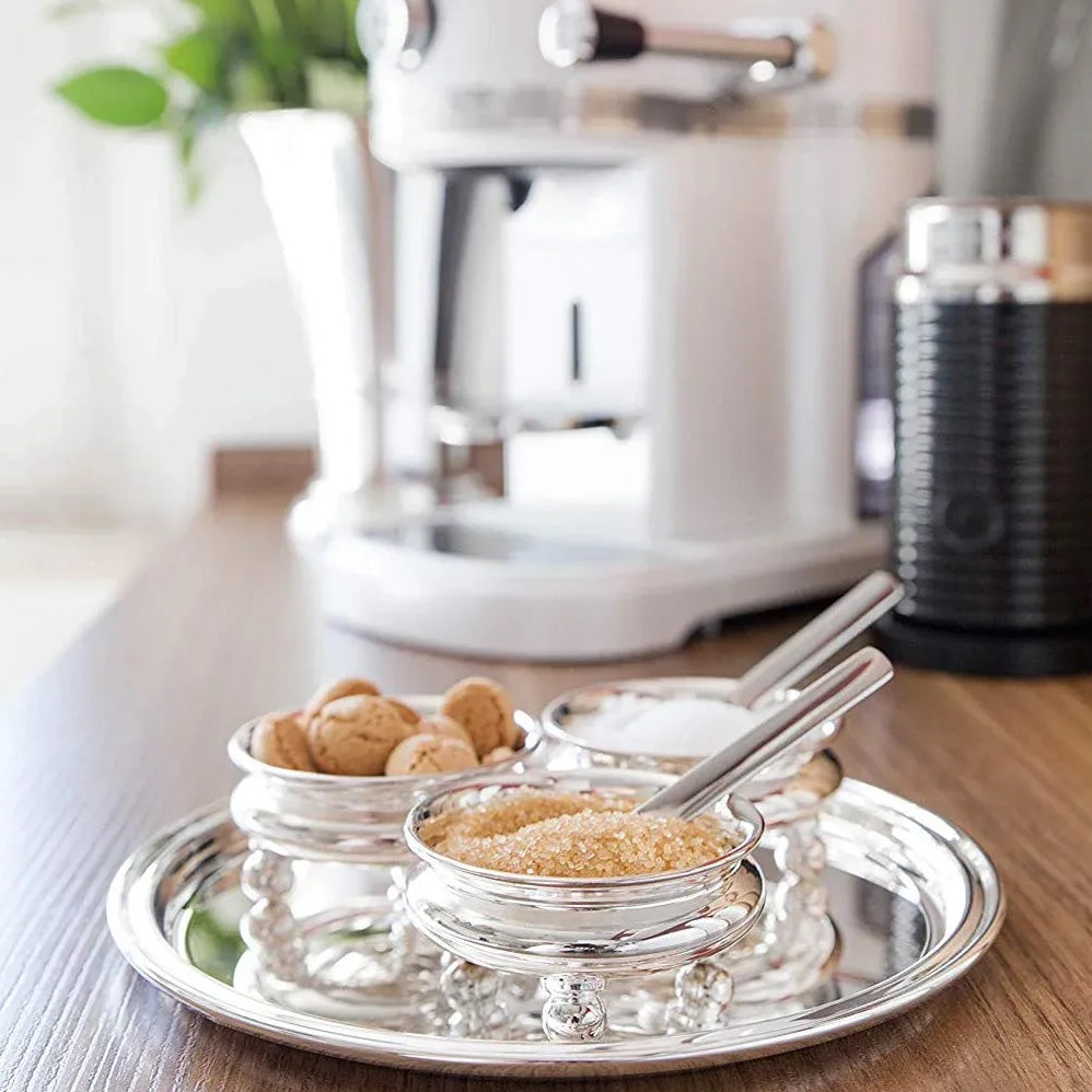 3er Set Snackschalen auf Füssen Santa