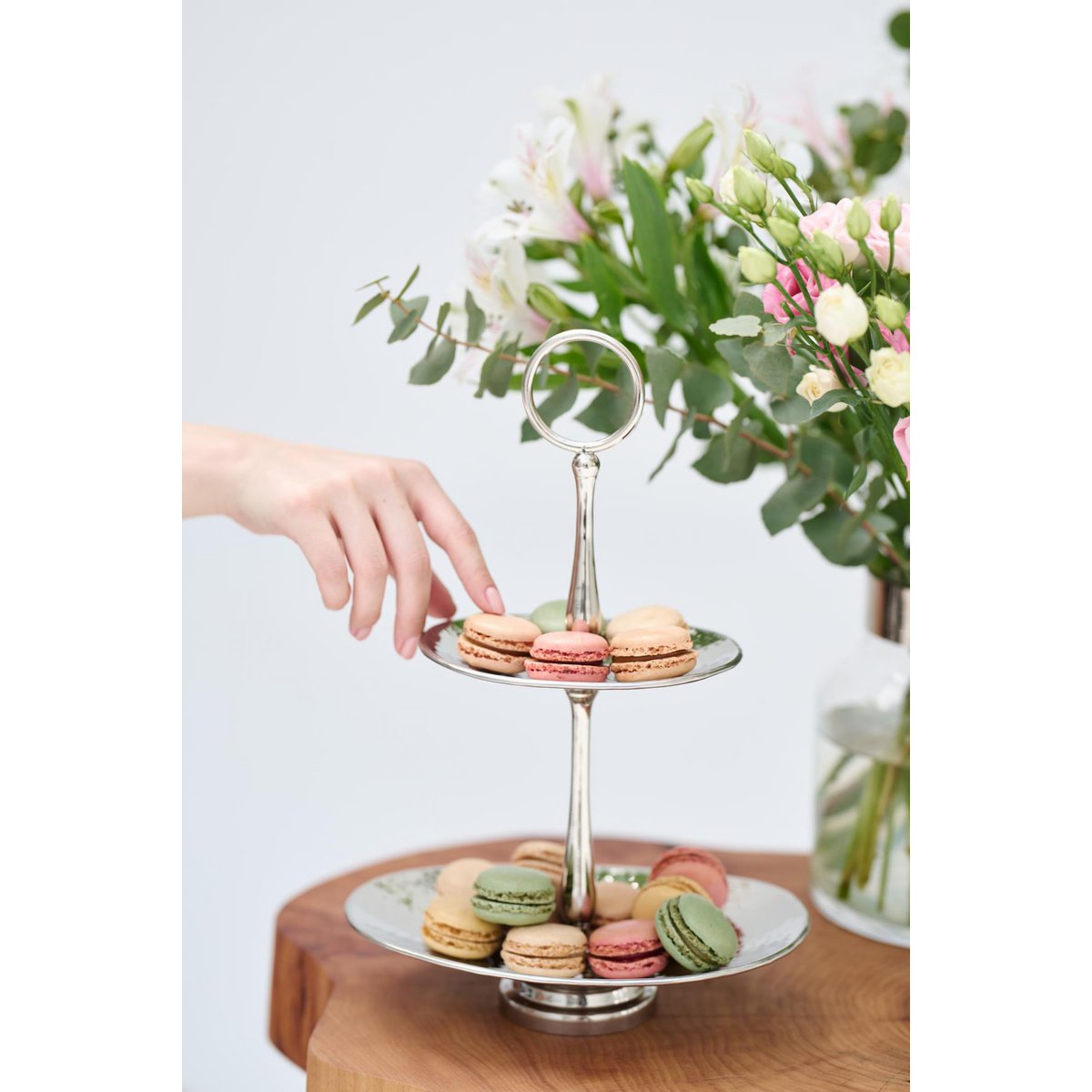 Etagere Gulf, 2 Ebenen, H. 34 cm