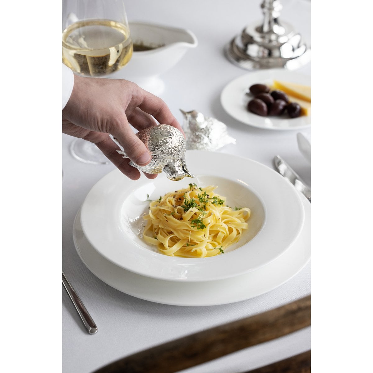 Salz- und Pfefferstreuer Spatzen