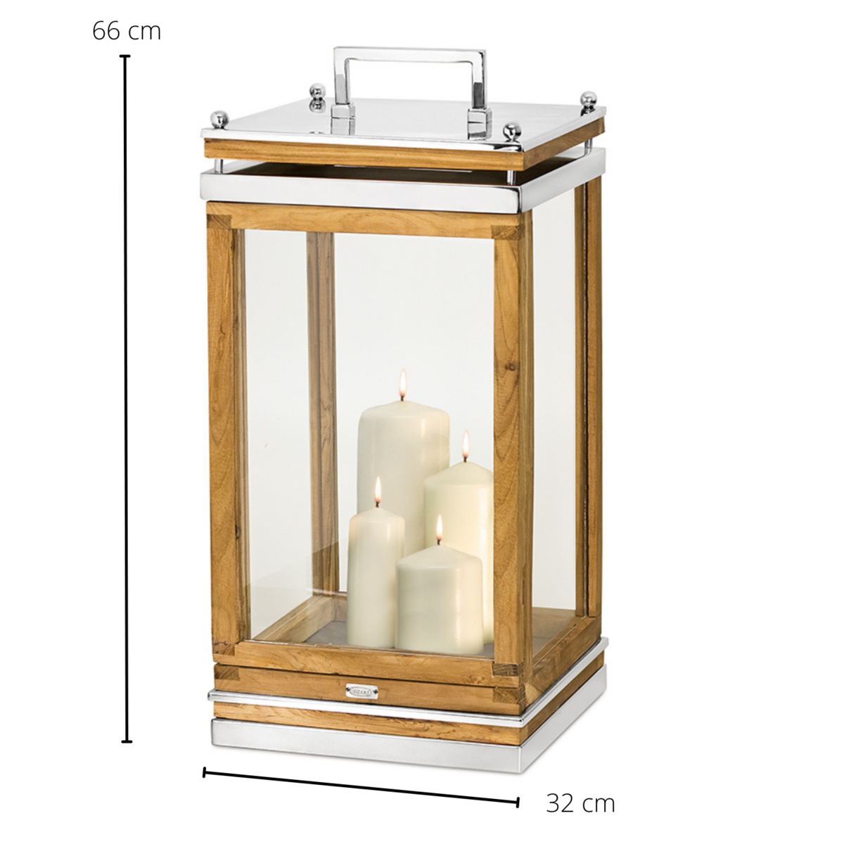 Laterne Huntsville mit Griff