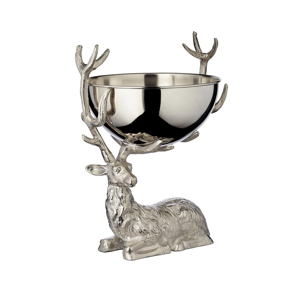 Flaschenkühler, Schale Hirsch H50 cm