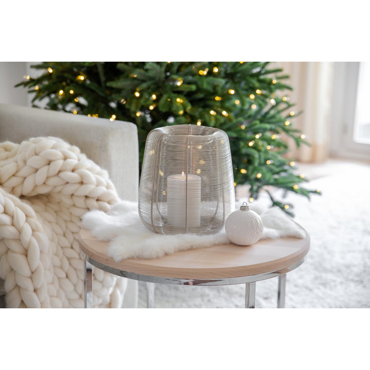 Dauerkerze Cornelius Ø 12cm H 15cm