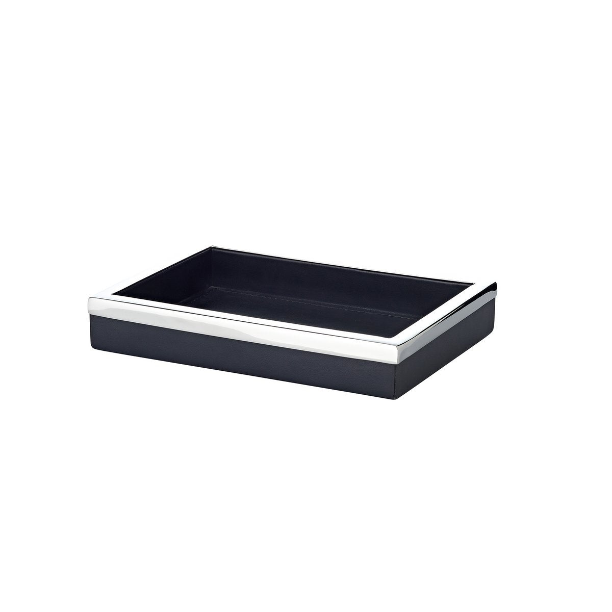 Tablett Scott 14x20 cm, schwarz