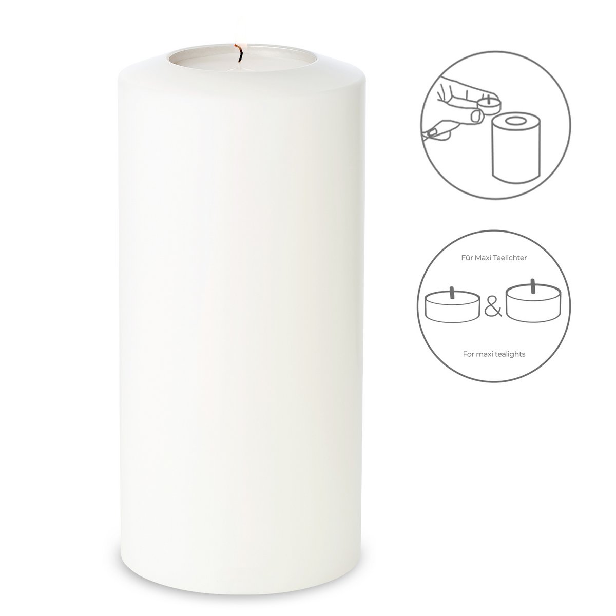 Cornelius Pine, H.21 cm, Ø 10 cm