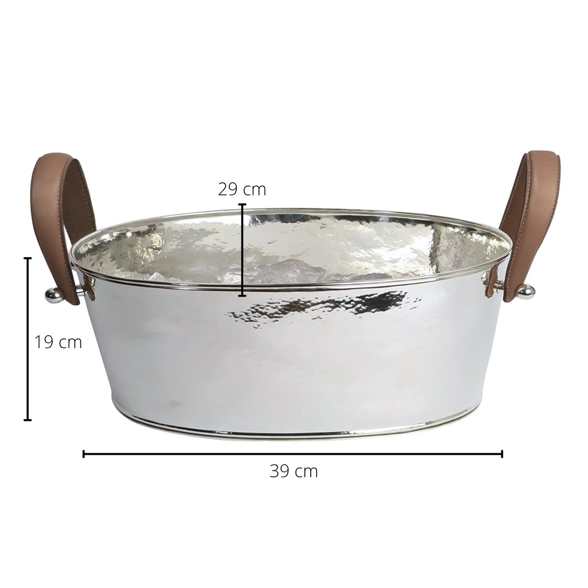 Champagner Schale Gavin 39x29cm