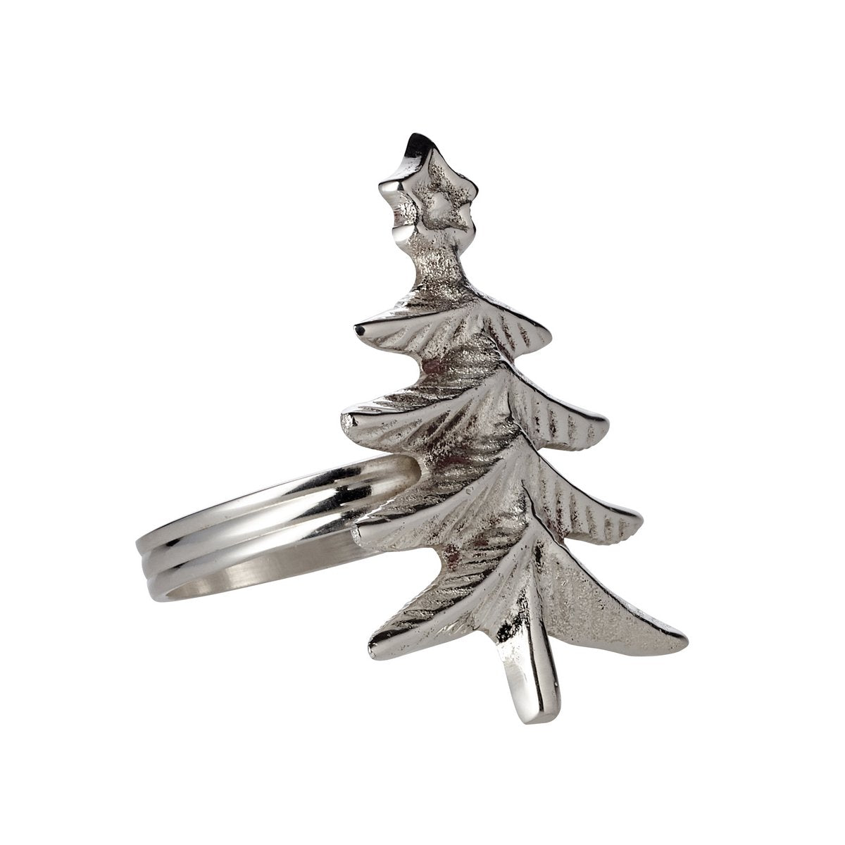 4er Set Serviettenring Tanne