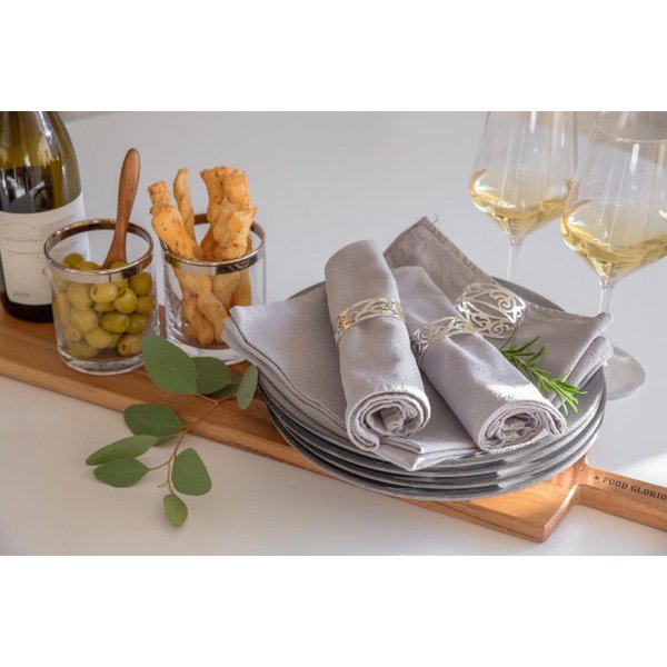 4er Set Serviettenringe Vita