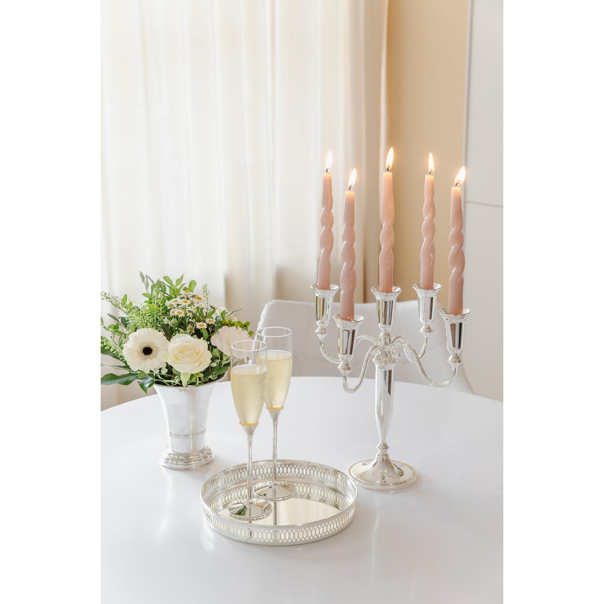 Kerzenständer Venezia 5-flammig