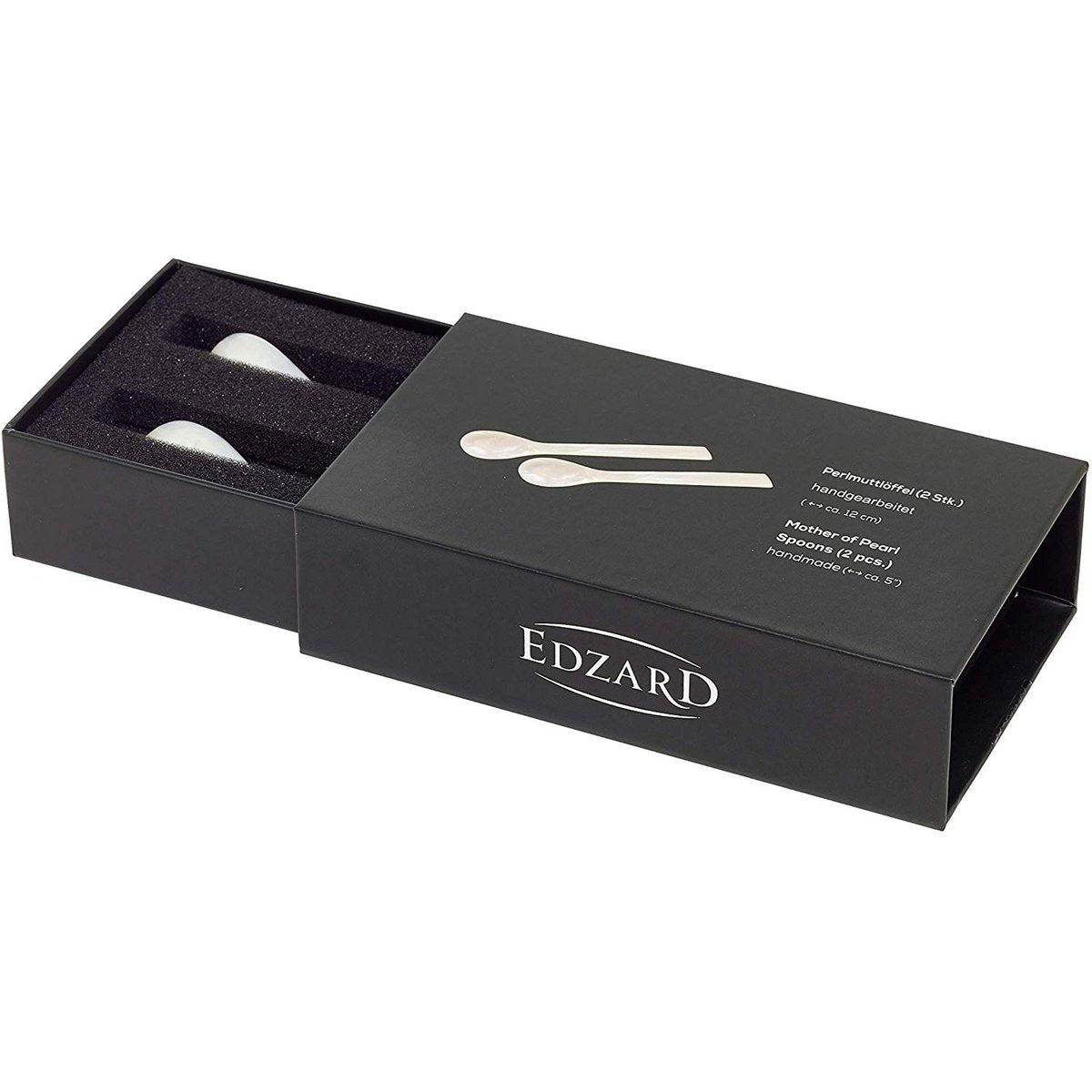 2er Set Perlmuttlöffel Kaviarlöffel Eierlöffel