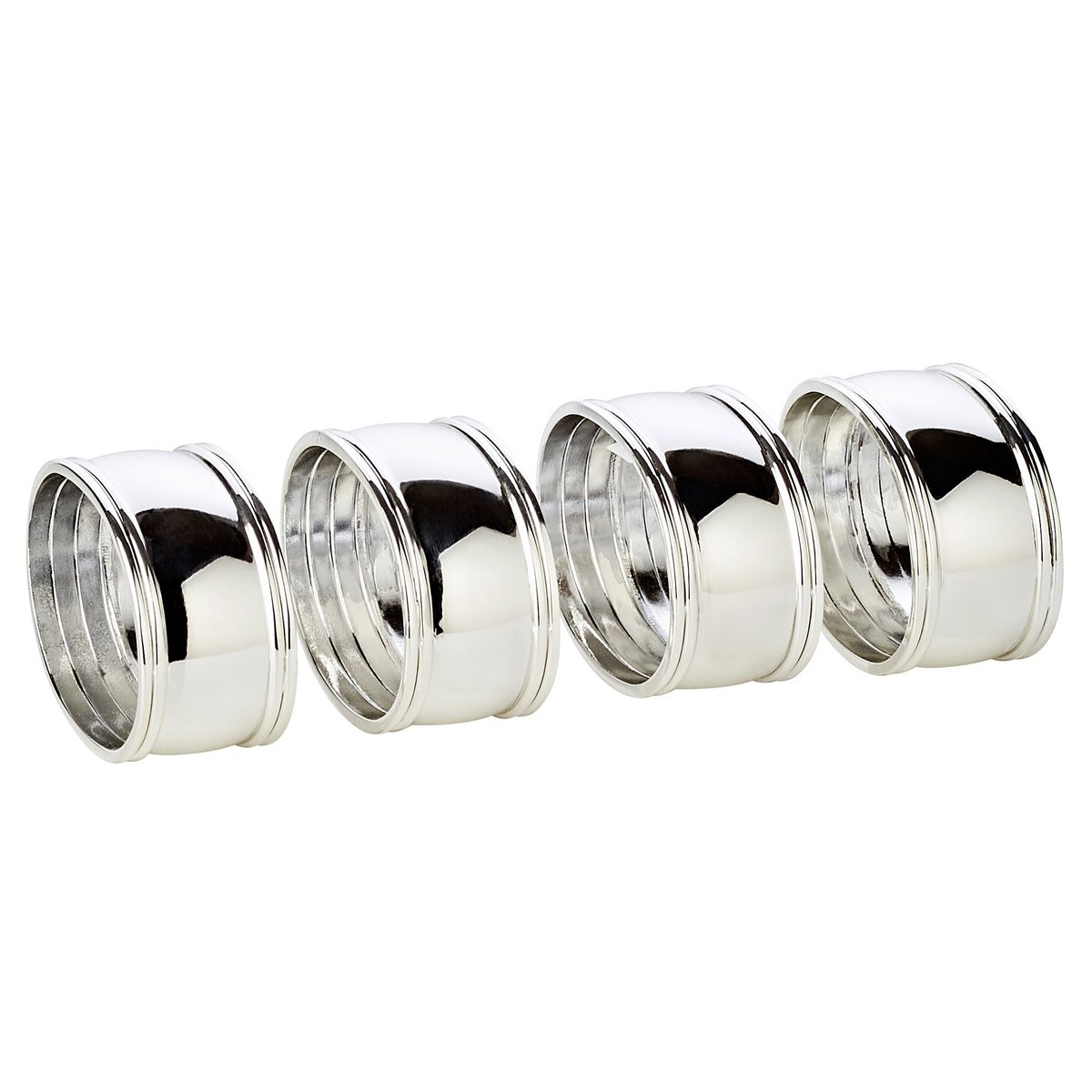 4er Set Serviettenring Faden