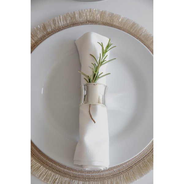 4er Set Serviettenringe Perla