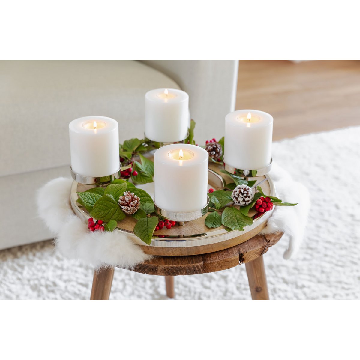 Dauerkerze Cornelius H. 9 cm