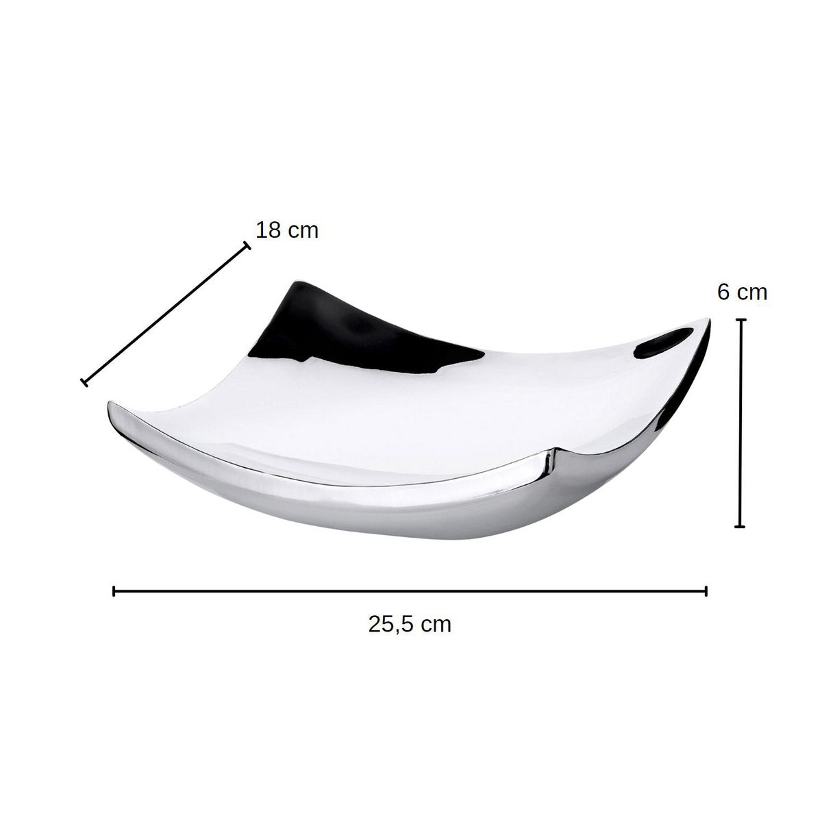 Schale Dallas 19 x 19 cm quadratisch