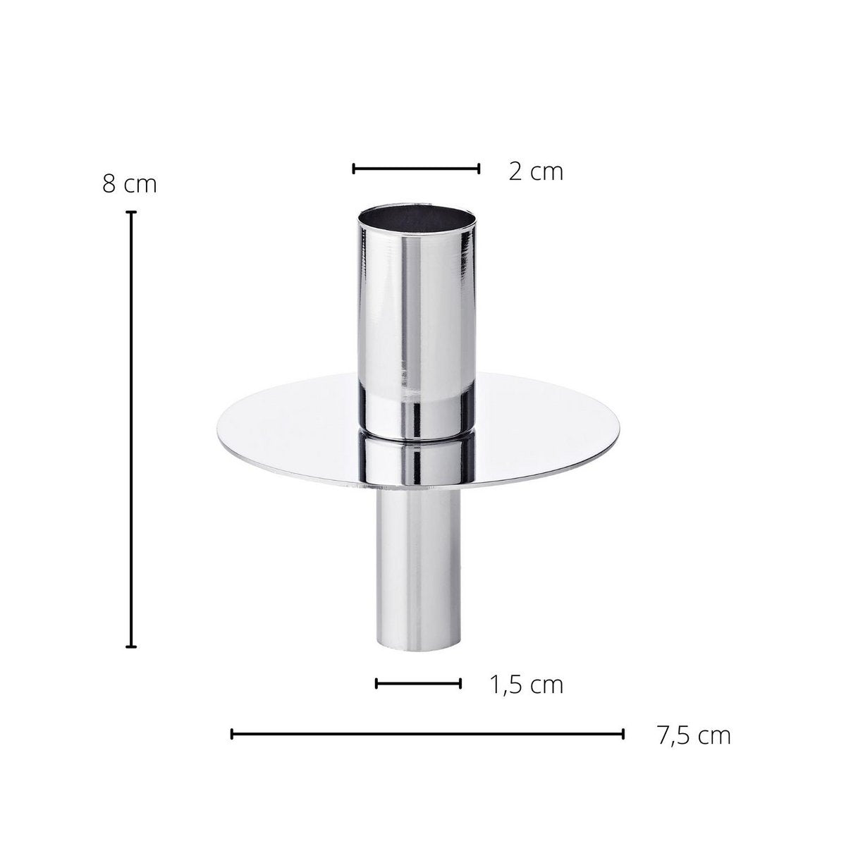 Flaschenaufsatz Kerzenhalter