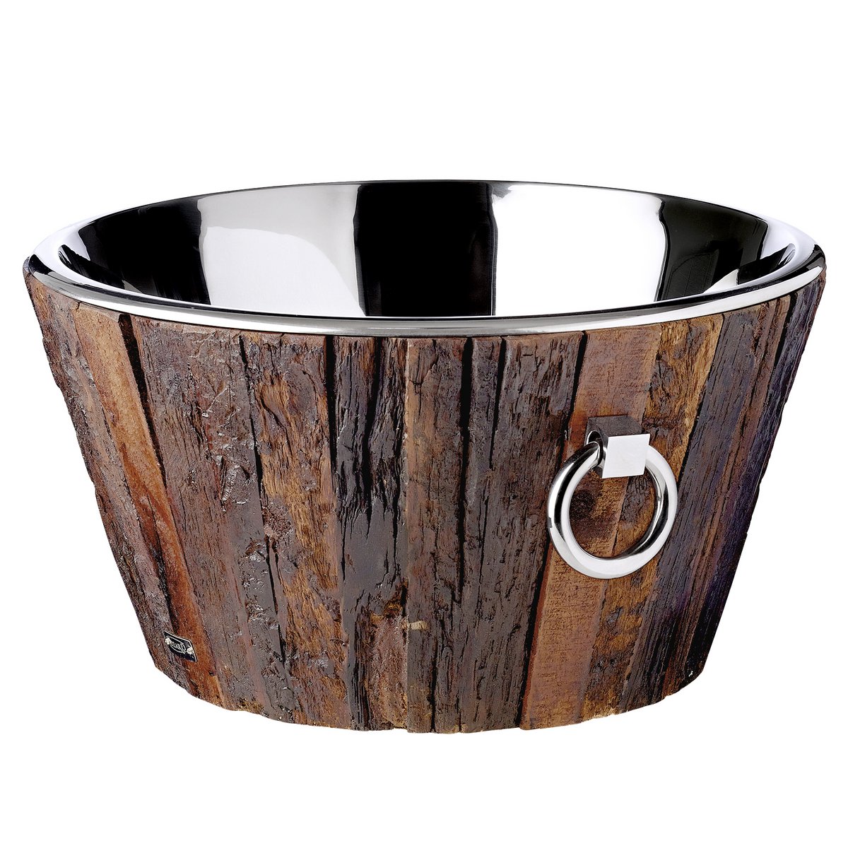 Sektkühler Montgomery, Teakholz