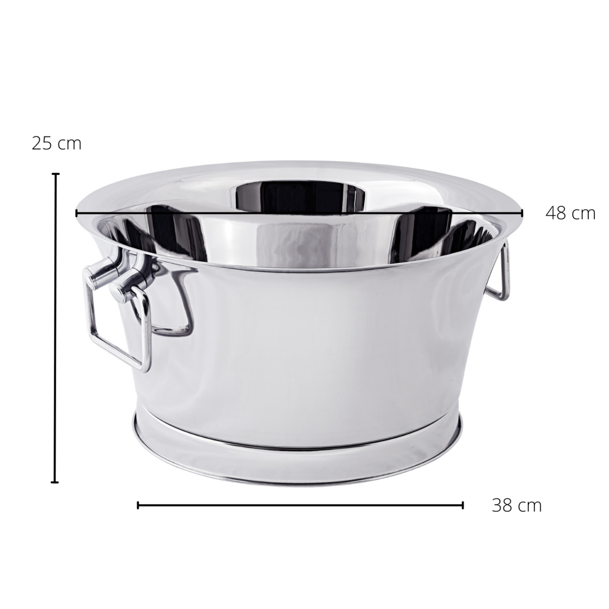 Champagnerkühler  Samu, doppelwandig