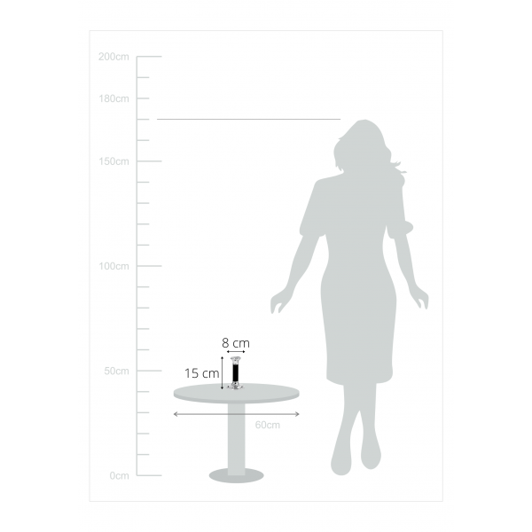 Kerzenständer Fiona, H.15 cm