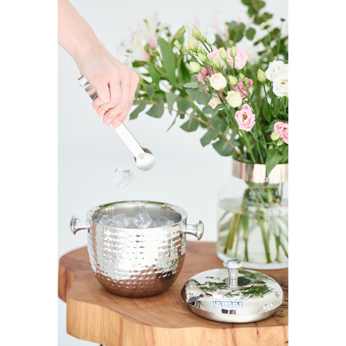 Eiseimer Rico H 21 cm mit Deckel