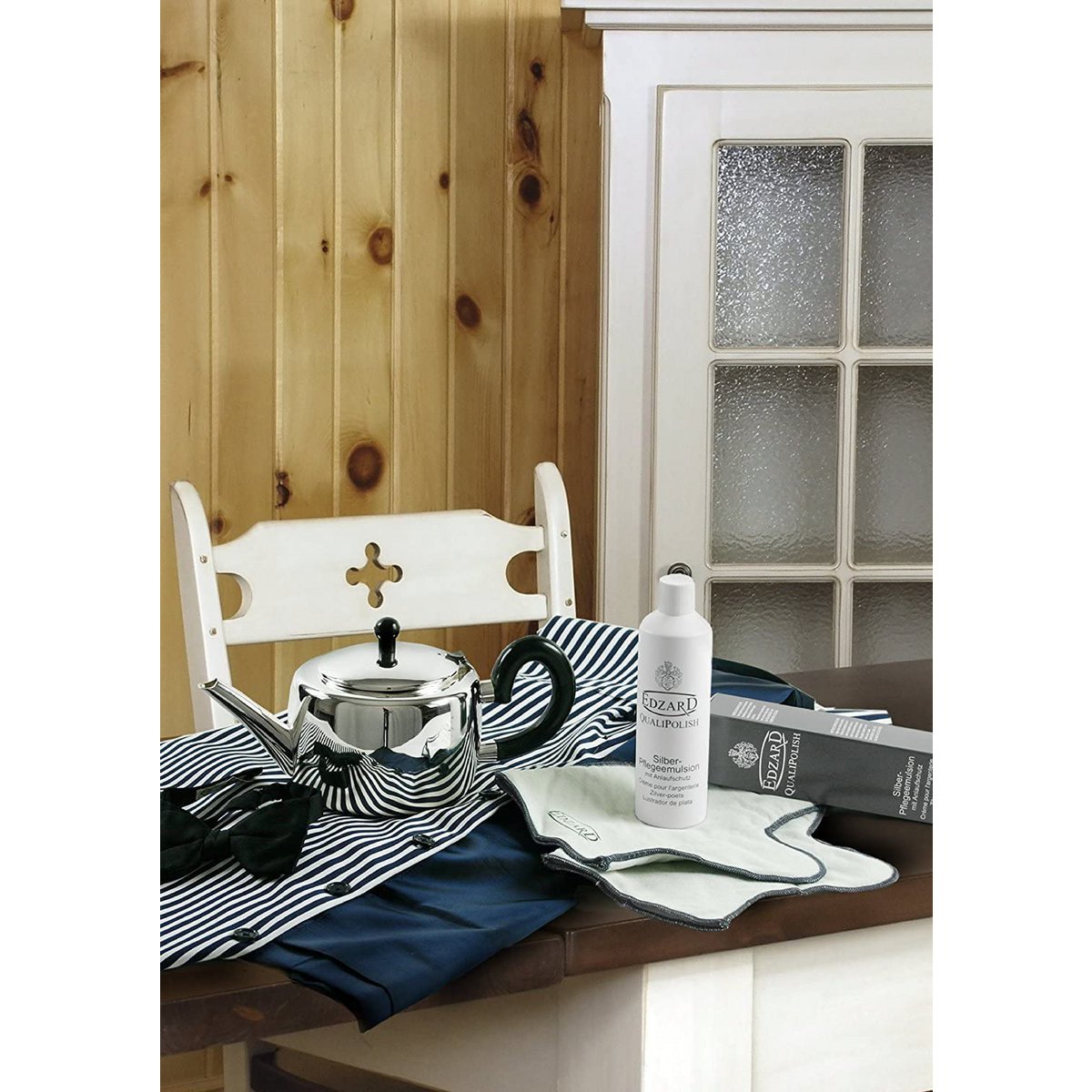 QualiPolish® Silber-Pflege-Emulsion mit Anlaufschutz, Inhalt 125 ml