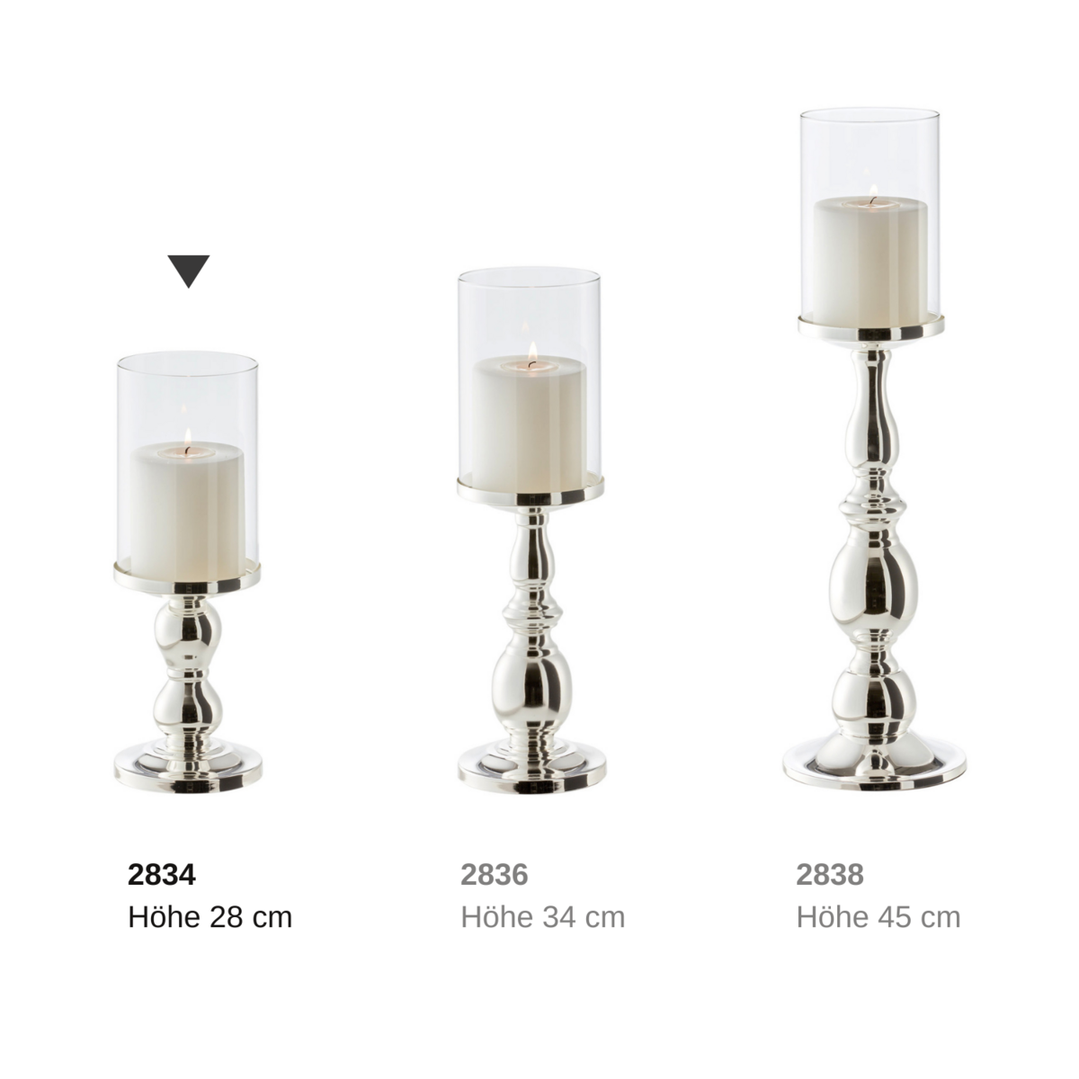 Windlicht Mascha, H.28 cm