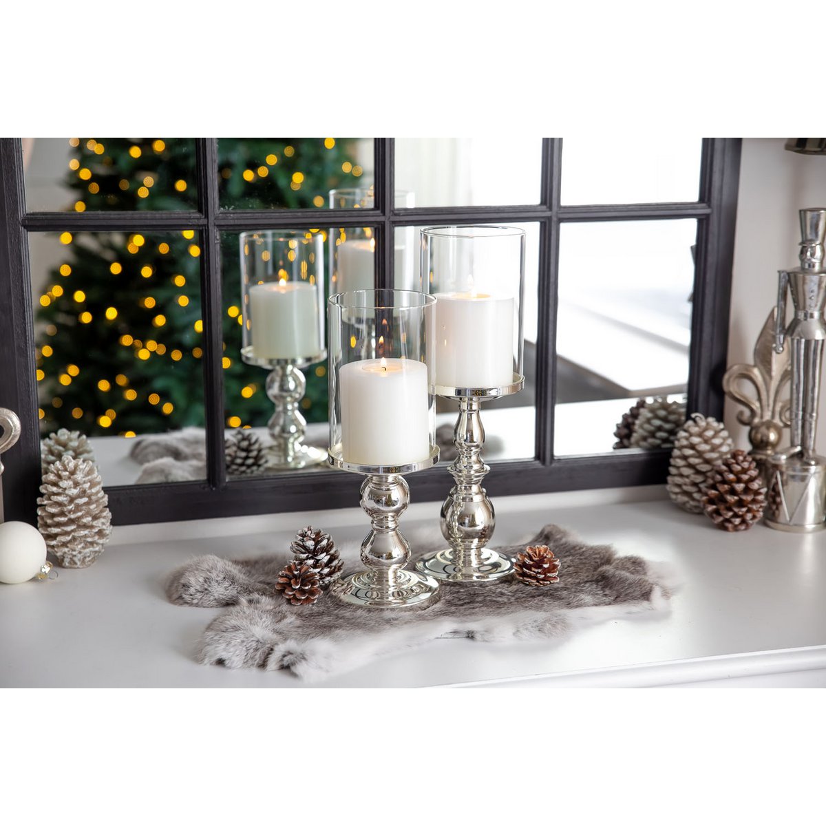 Windlicht Mascha, H.34 cm