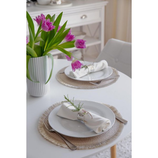 4er Set Serviettenringe Perla