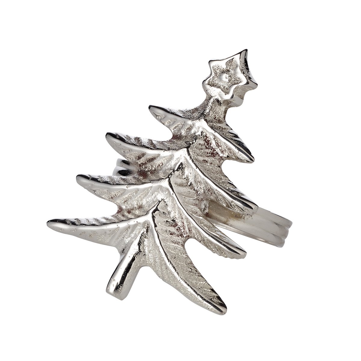 4er Set Serviettenring Tanne