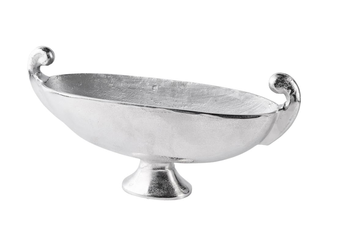Schale Silber Oval